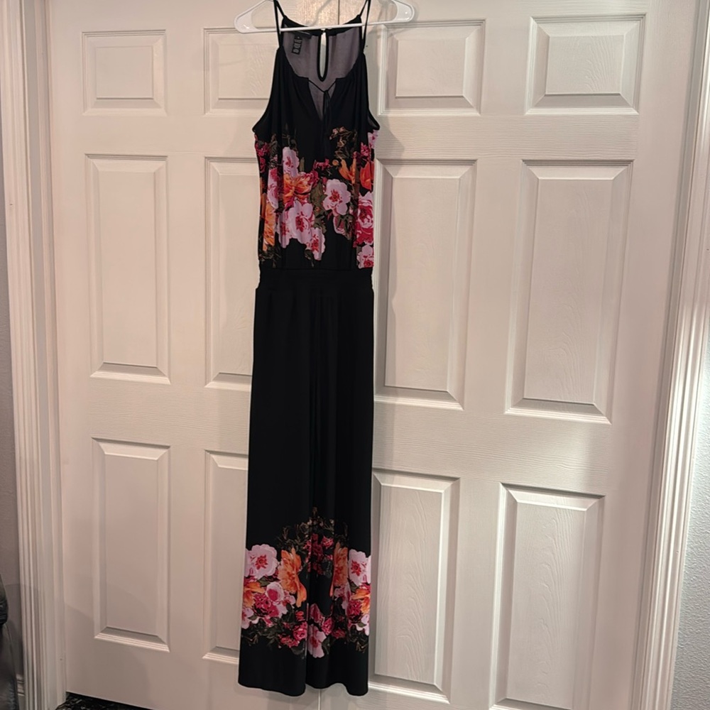INC Floral Jumosuit